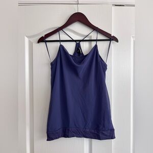 Express Purple Halter Blouse